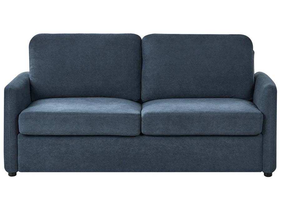 Blue sofa on a white background