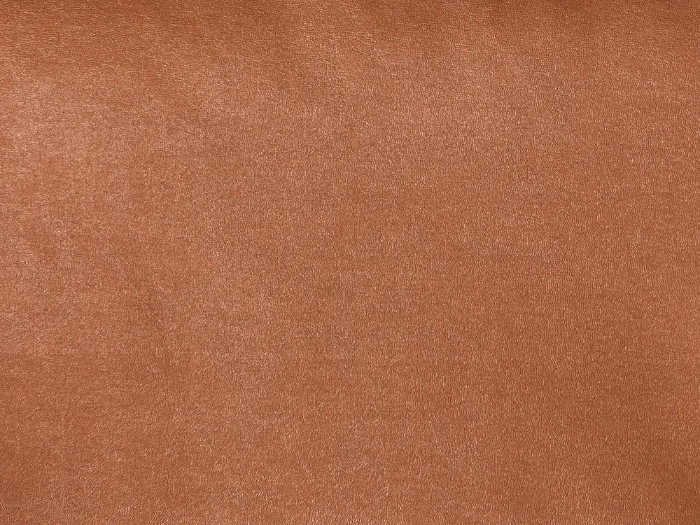 Sofa 3 Seater Faux Leather Golden Brown Yazgur