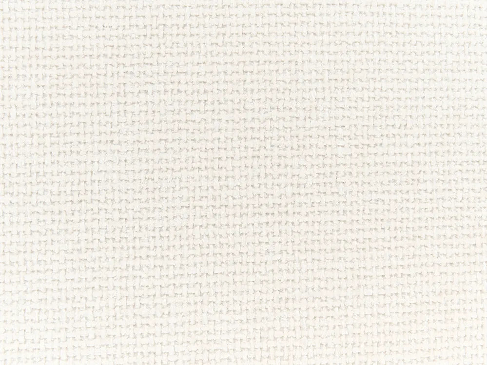 Sofa 3 Seater Fabric Off-White with Footstool Etherine II