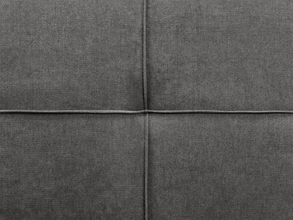 Sofa Bed 3 Seater Fabric Dark Grey Savion