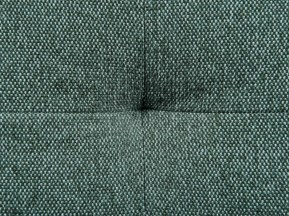 Sofa Bed 3 Seater Fabric Green Francie