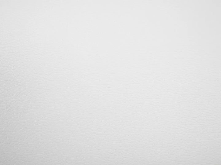 Sofa 3 Seater Faux Leather White Aidanlee