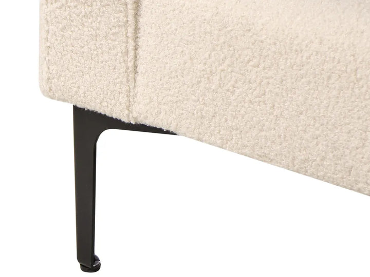 Sofa 3 Seater Boucle Beige Hepburn