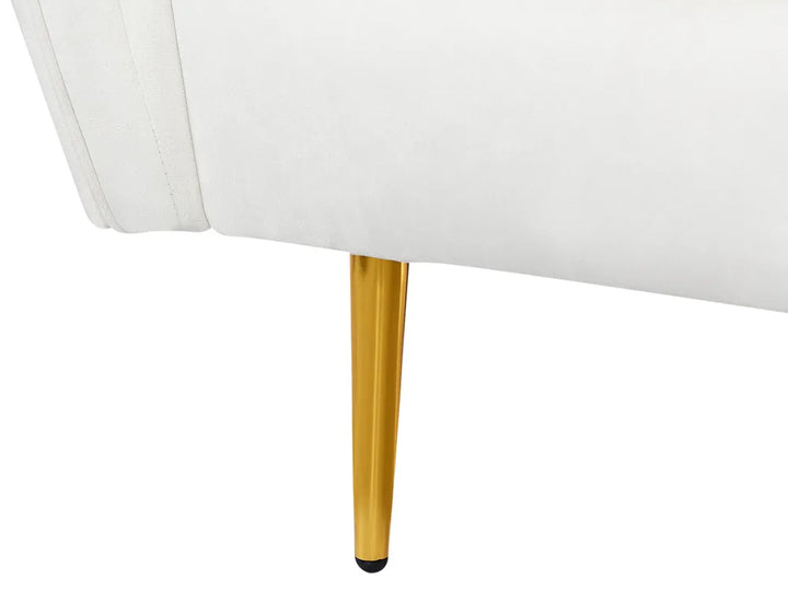 Sofa 3 Seater Velvet Off-White Arlander