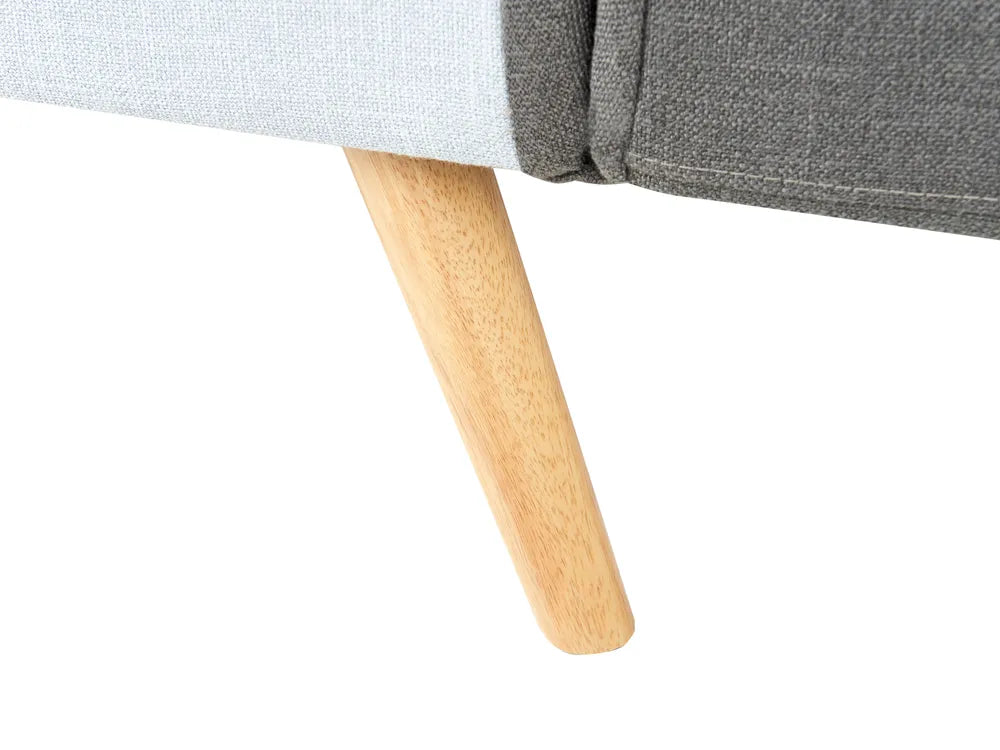 Sofa Bed 2 Seater Fabric Blue Cashten