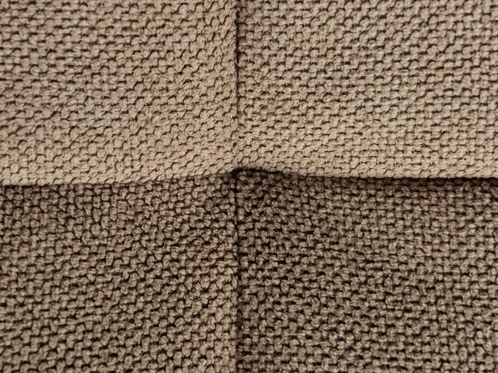 Sofa 3 Seater Fabric Light Brown Adame