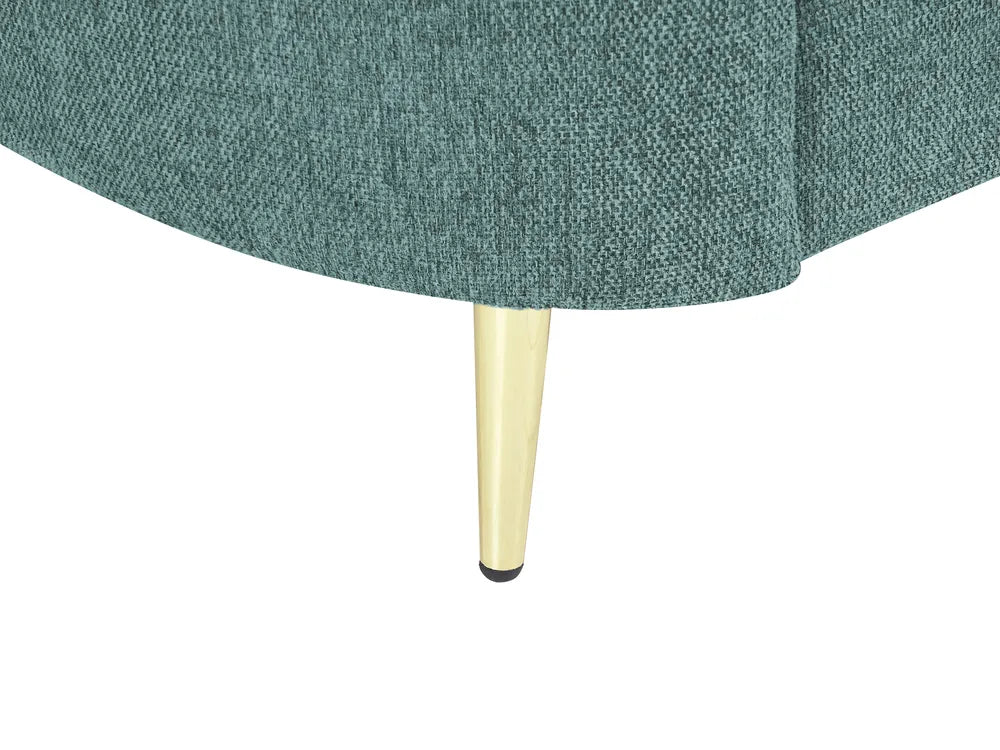 Sofa 3 Seater Fabric Green Deondry