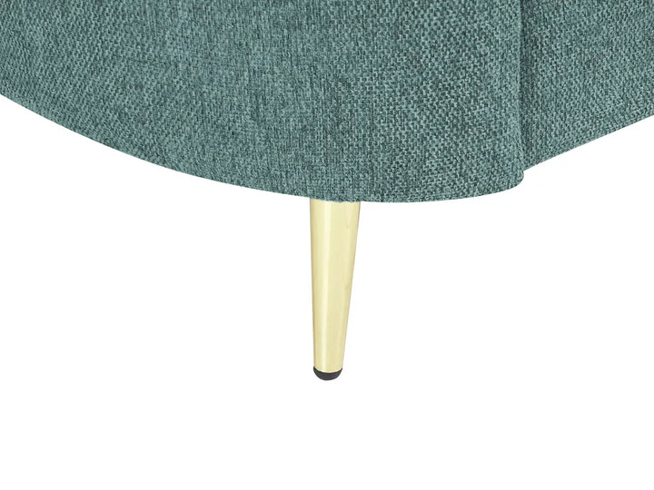 Sofa 3 Seater Fabric Green Deondry