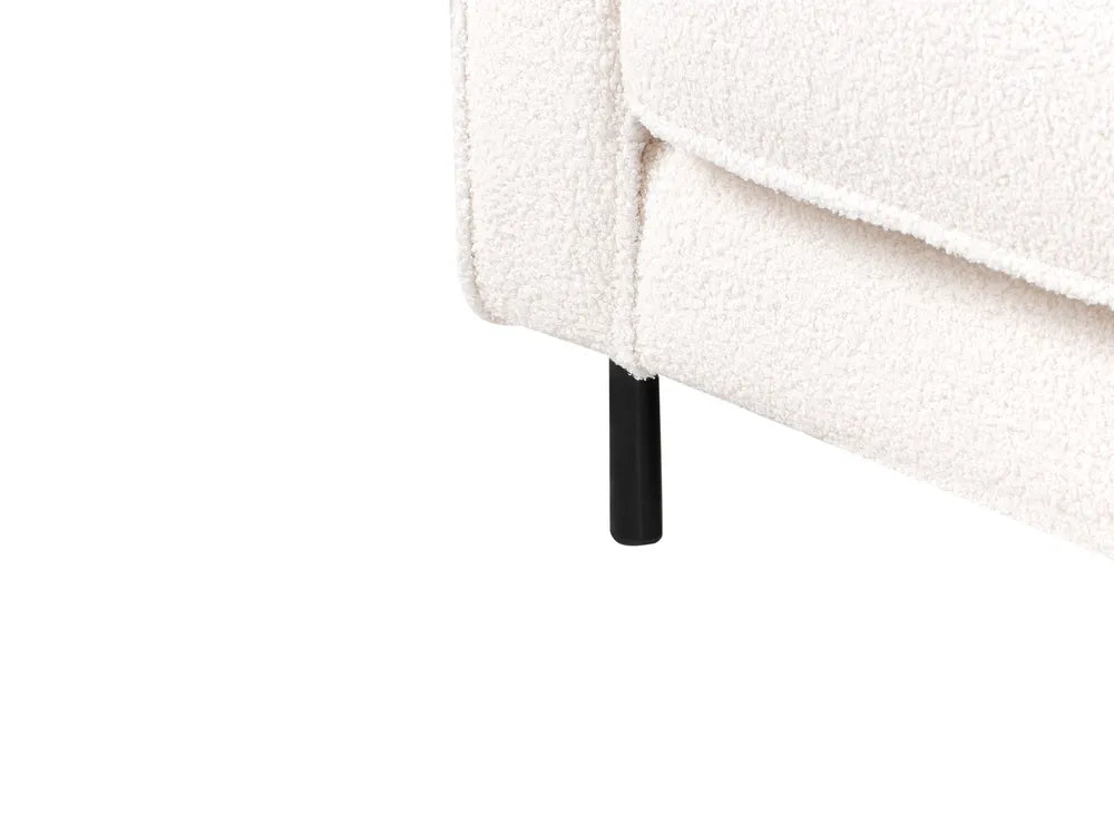Sofa 3 Seater Boucle White Chanet