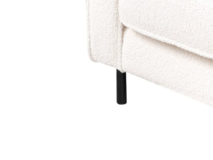 Sofa 3 Seater Boucle White Chanet