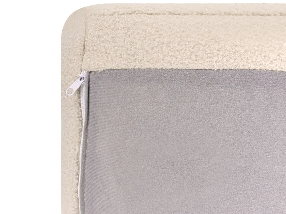 Sofa 3 Seater Boucle Beige Hepburn