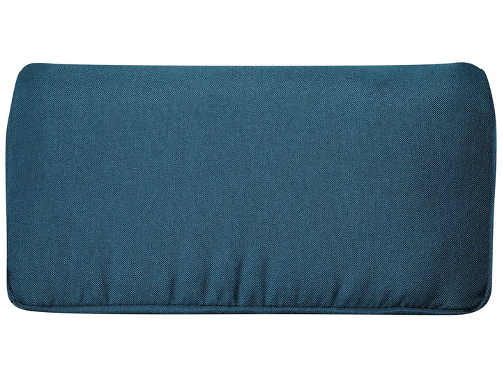 Sofa Bed 3 Seater Fabric Blue Kaveri