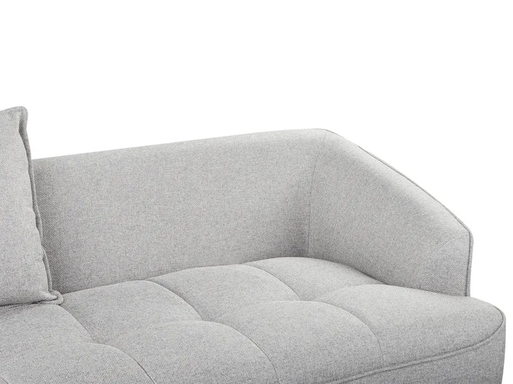 Sofa 3 Seater Fabric Grey Adame
