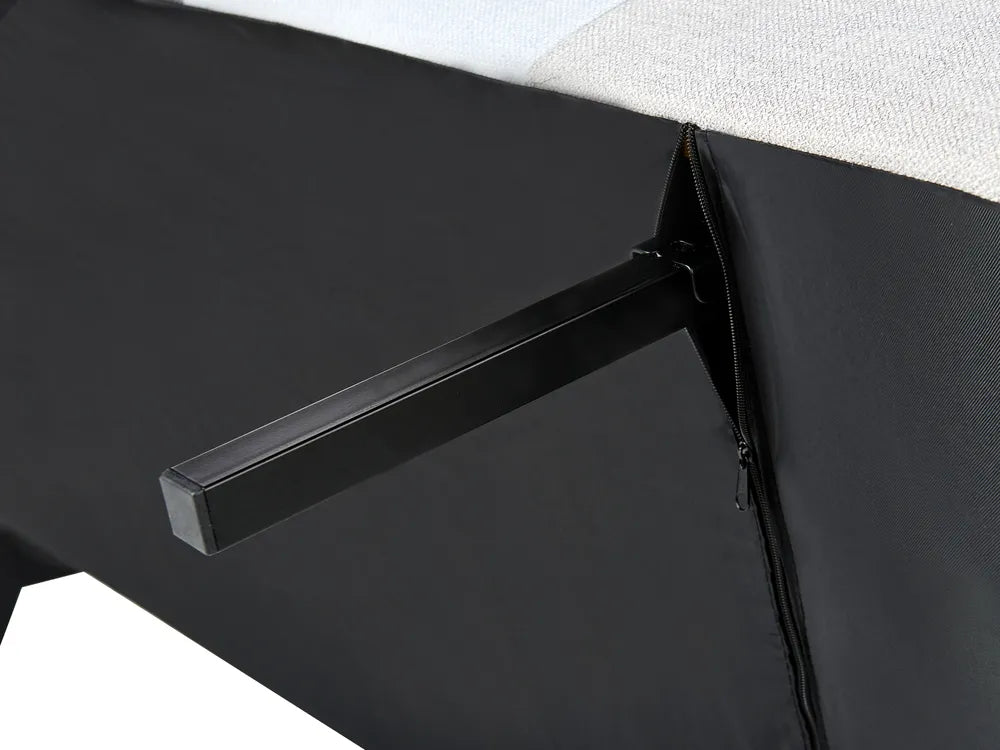 Sofa Bed 2 Seater Fabric Blue Cashten