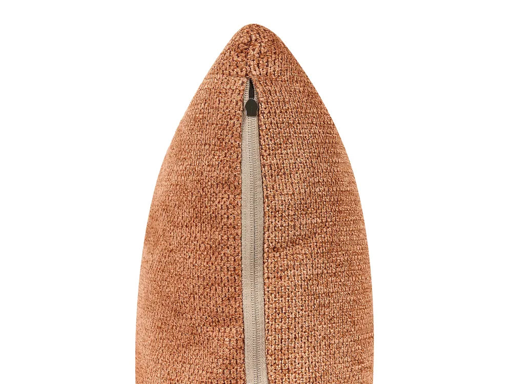 Sofa 3 Seater Fabric Orange Etherine II