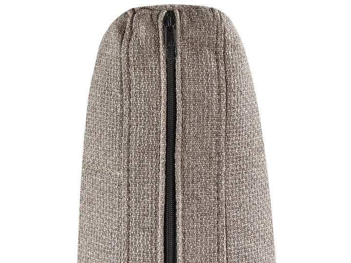 Sofa 3 Seater Fabric Light Brown Clorene