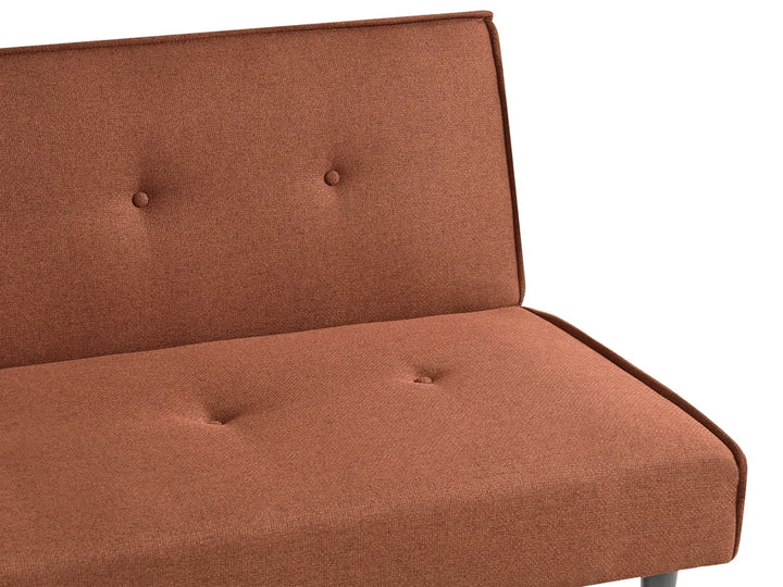 Sofa Bed 3 Seater Fabric Golden Brown Camen