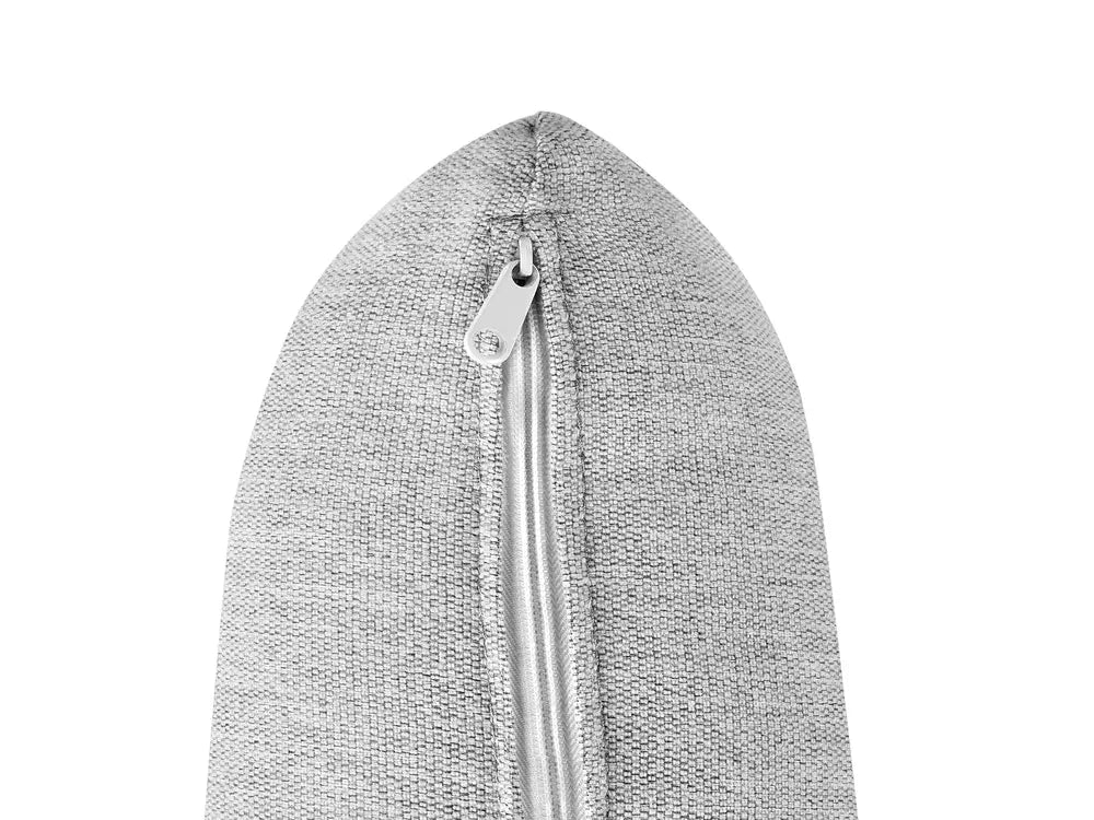 Corner Sofa 4 Seater Fabric Light Grey Right Hand Ninja