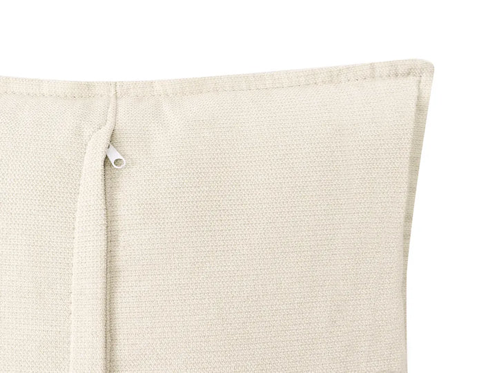 Sofa 3 Seater Fabric Light Beige Greylan