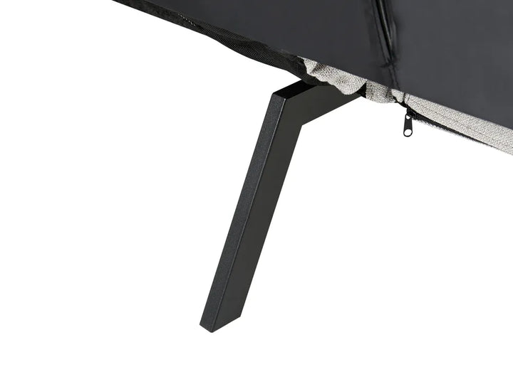 Sofa Bed 2 Seater Fabric Blue Cashten