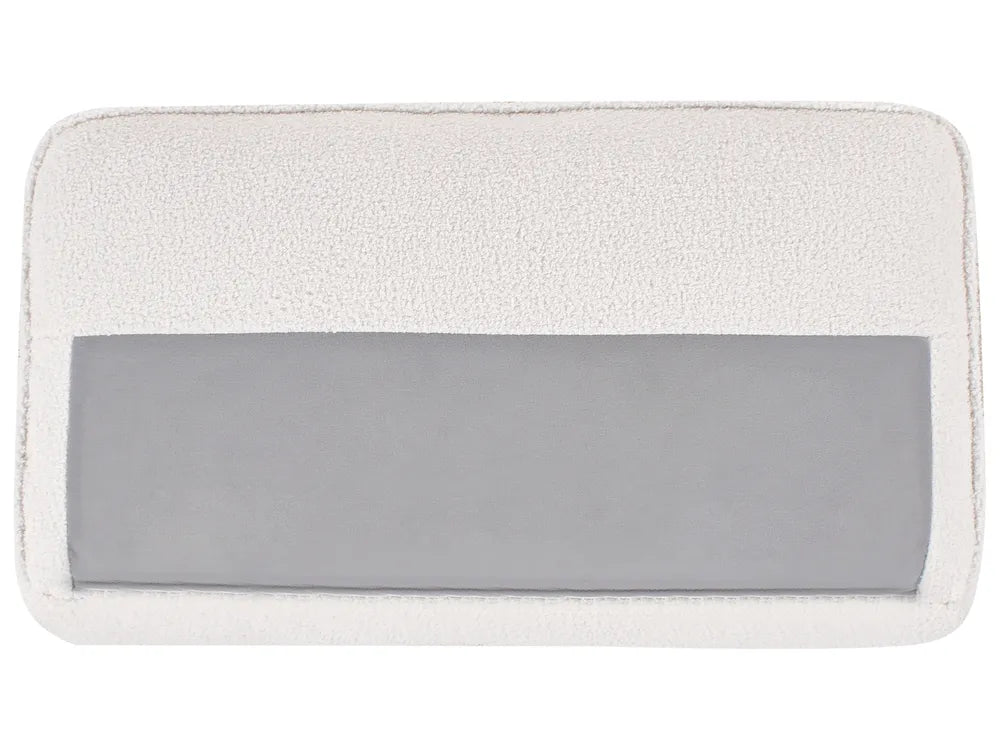 Sofa 3 Seater Boucle White Chanet