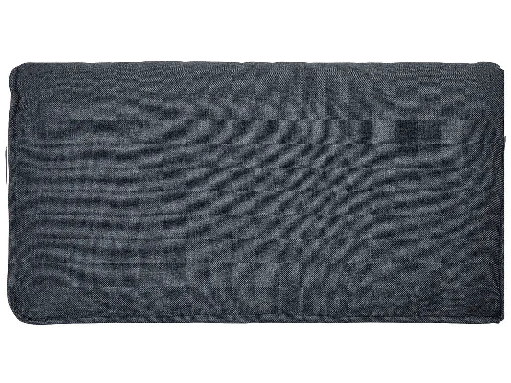 Sofa Bed 3 Seater Fabric Dark Grey Kaveri