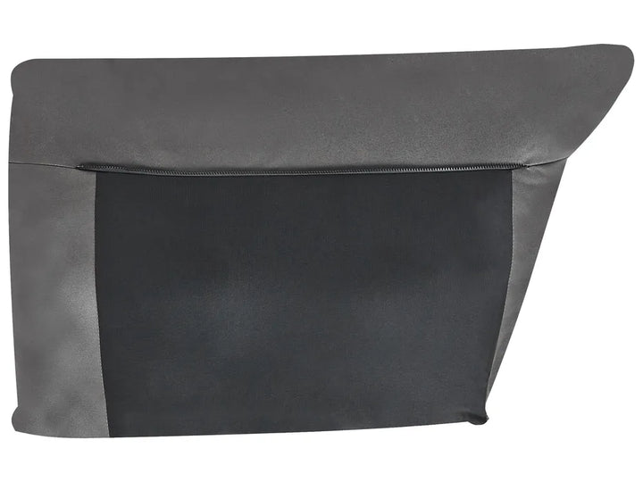 Sofa 3 Seater Faux Leather Black Yazgur