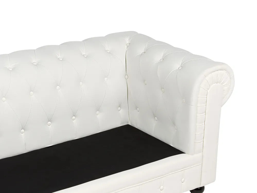 Sofa 3 Seater Fabric Off-White Besnard