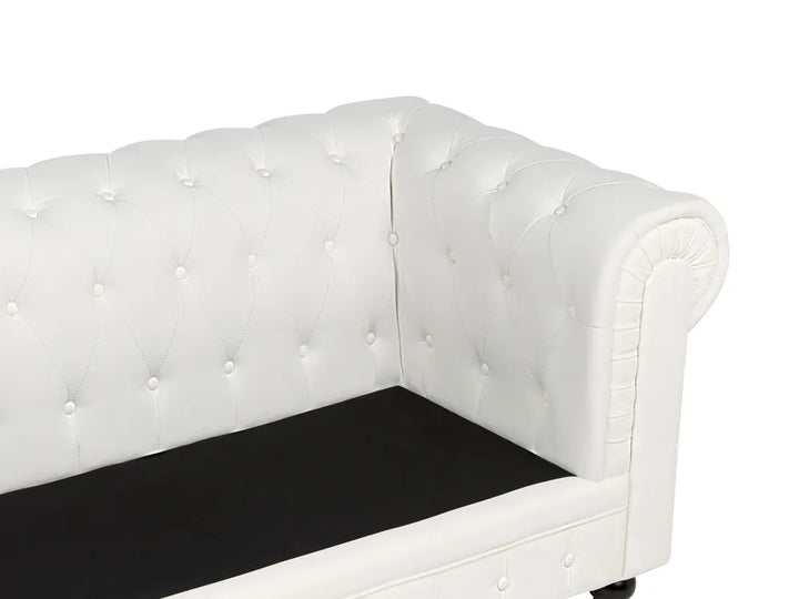 Sofa 3 Seater Fabric Off-White Besnard