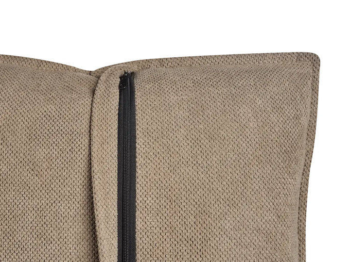 Sofa 3 Seater Fabric Light Brown Adame