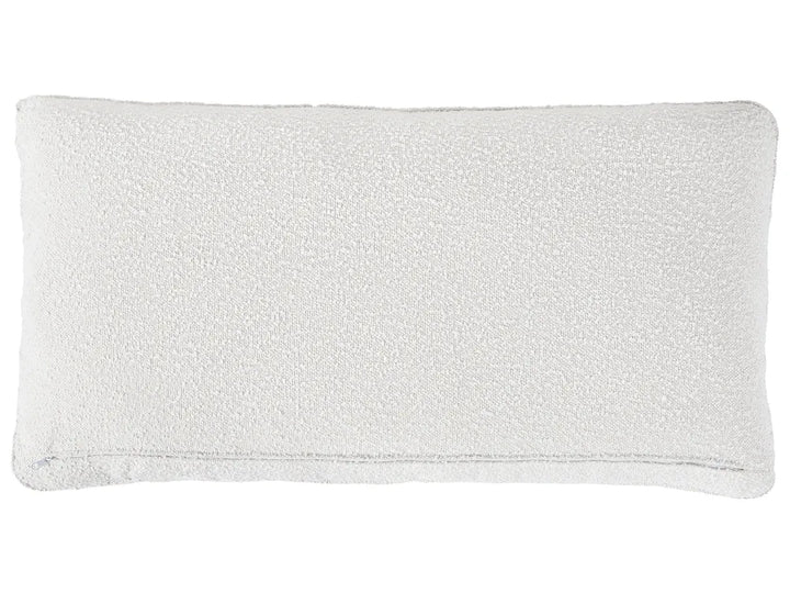 Sofa Bed 3 Seater Boucle Off-White Kaylle