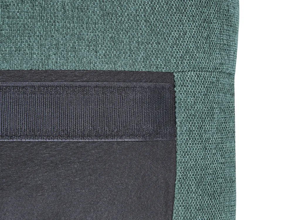 Sofa 3 Seater Fabric Green Deondry