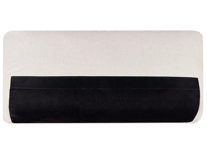 Sofa 3 Seater Fabric Light Beige Turner