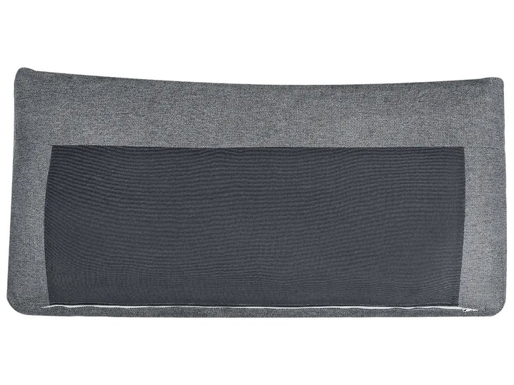Corner Sofa Bed 3 Seater Fabric Dark Grey with Storage Right Hand Fairbairn