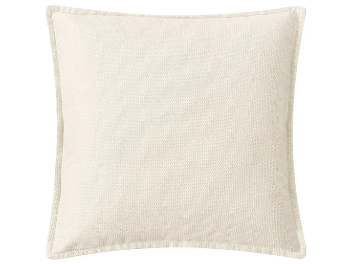 Sofa 3 Seater Fabric Light Beige Greylan