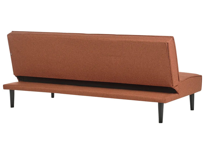 Sofa Bed 3 Seater Fabric Golden Brown Camen