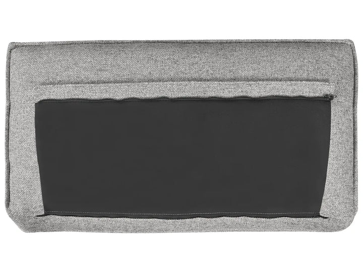 Sofa Bed 3 Seater Fabric Light Grey Bertina