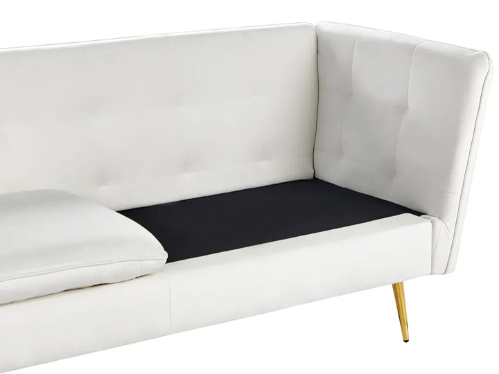 Sofa 3 Seater Velvet Off-White Arlander