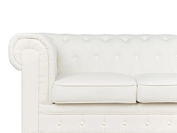 Sofa 3 Seater Fabric Off-White Besnard