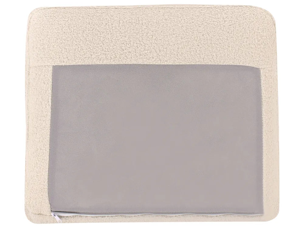 Sofa 3 Seater Boucle Beige Hepburn