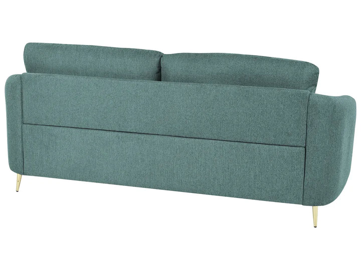 Sofa 3 Seater Fabric Green Deondry