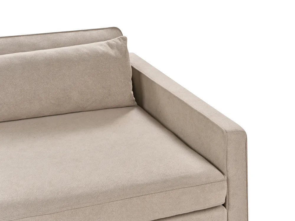 Sofa 3 Seater Fabric Taupe Tina