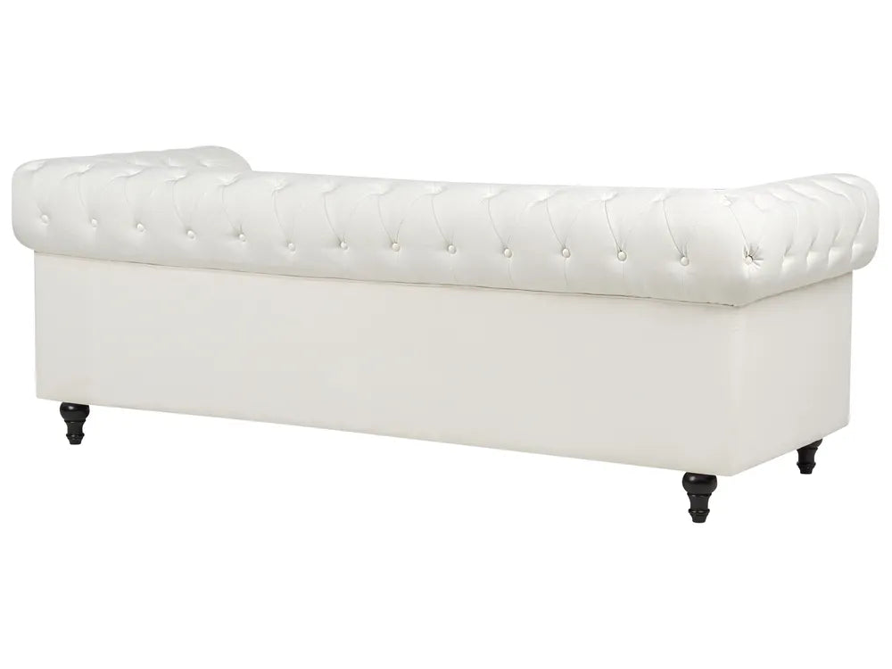Sofa 3 Seater Fabric Off-White Besnard