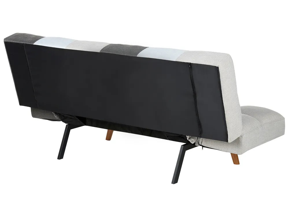 Sofa Bed 2 Seater Fabric Blue Cashten