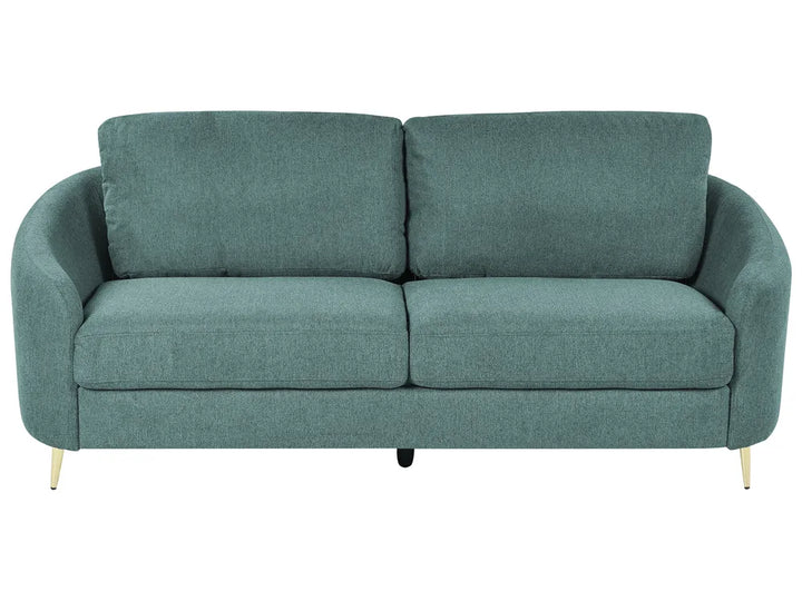 Sofa 3 Seater Fabric Green Deondry