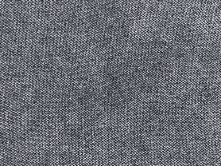 Sofa 3 Seater Fabric Dark Grey with Ottoman Assuntino