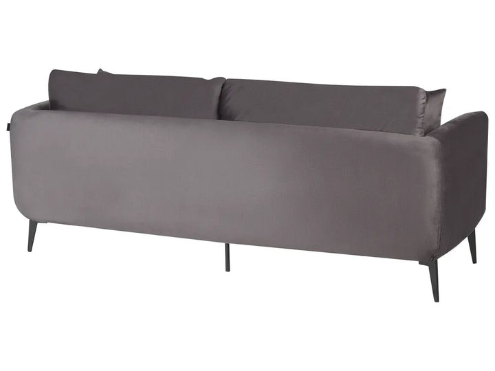 Sofa 3 Seater Velvet Taupe Palmieri