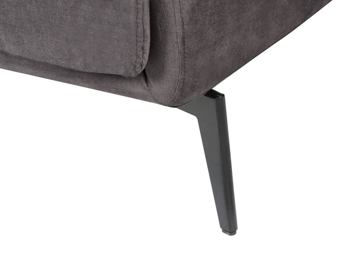 Sofa 3 Seater Velvet Taupe Palmieri