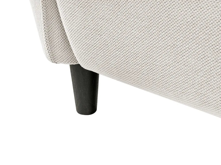 Sofa 3 Seater Fabric Off-White Wanetta