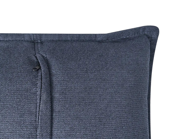 Sofa 3 Seater Fabric Dark Blue Greylan